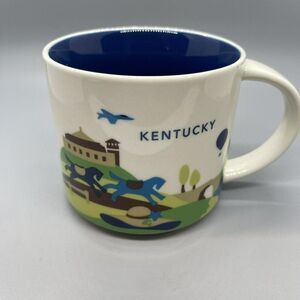 Starbucks 2017 You‎ Are Here Collection Kentucky Derby Coffee Mug Cup 14 Oz